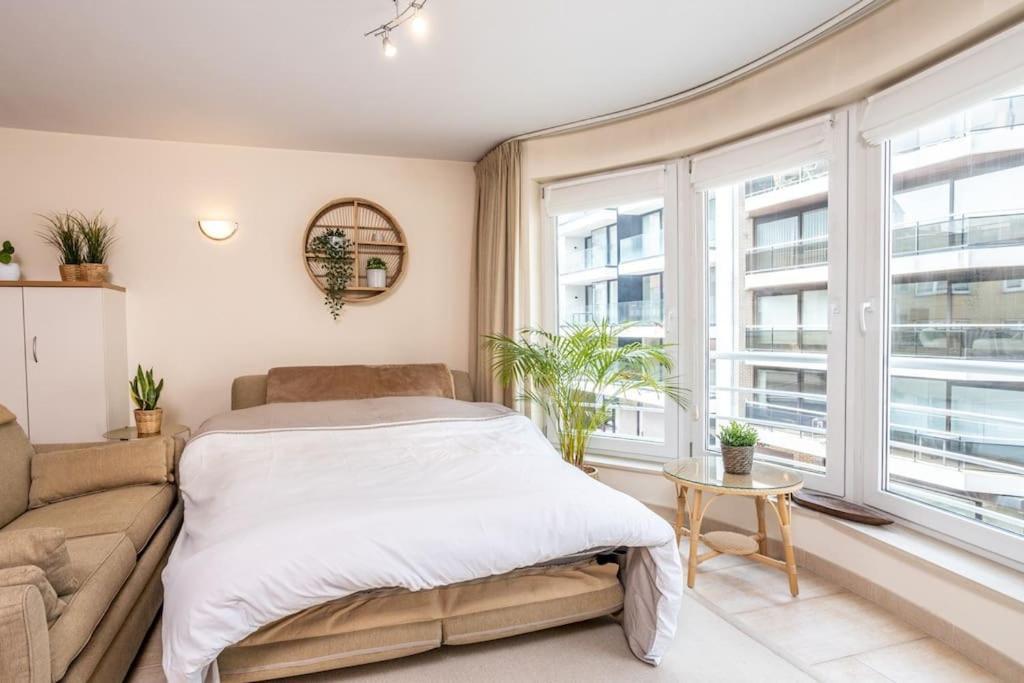 Top Studio Knokke Bij Zeedijk! Eksteriør bilde