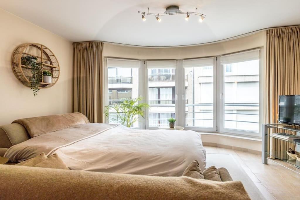 Top Studio Knokke Bij Zeedijk! Eksteriør bilde