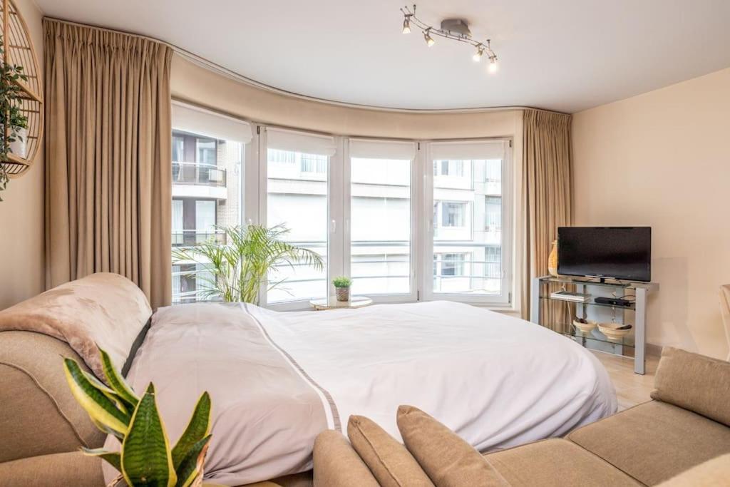 Top Studio Knokke Bij Zeedijk! Eksteriør bilde
